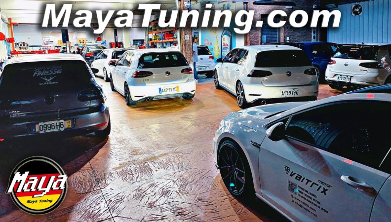 A lots of cars want to into MayaTuning Shop !